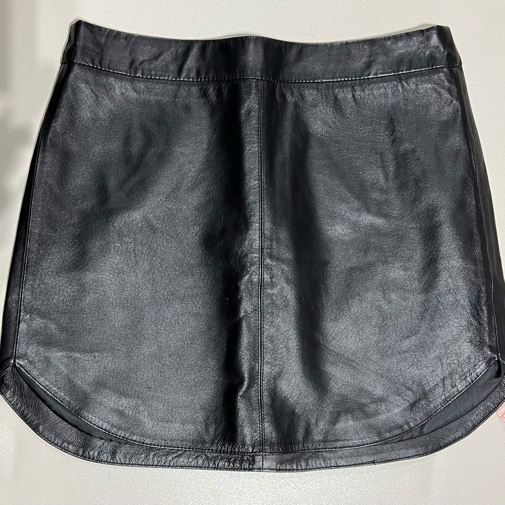 Leather Skirt